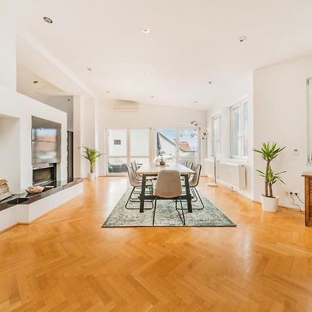 Penthouse Apartment - Sauna - Terrasse - Kamin - Ac Βιέννη Εξωτερικό φωτογραφία