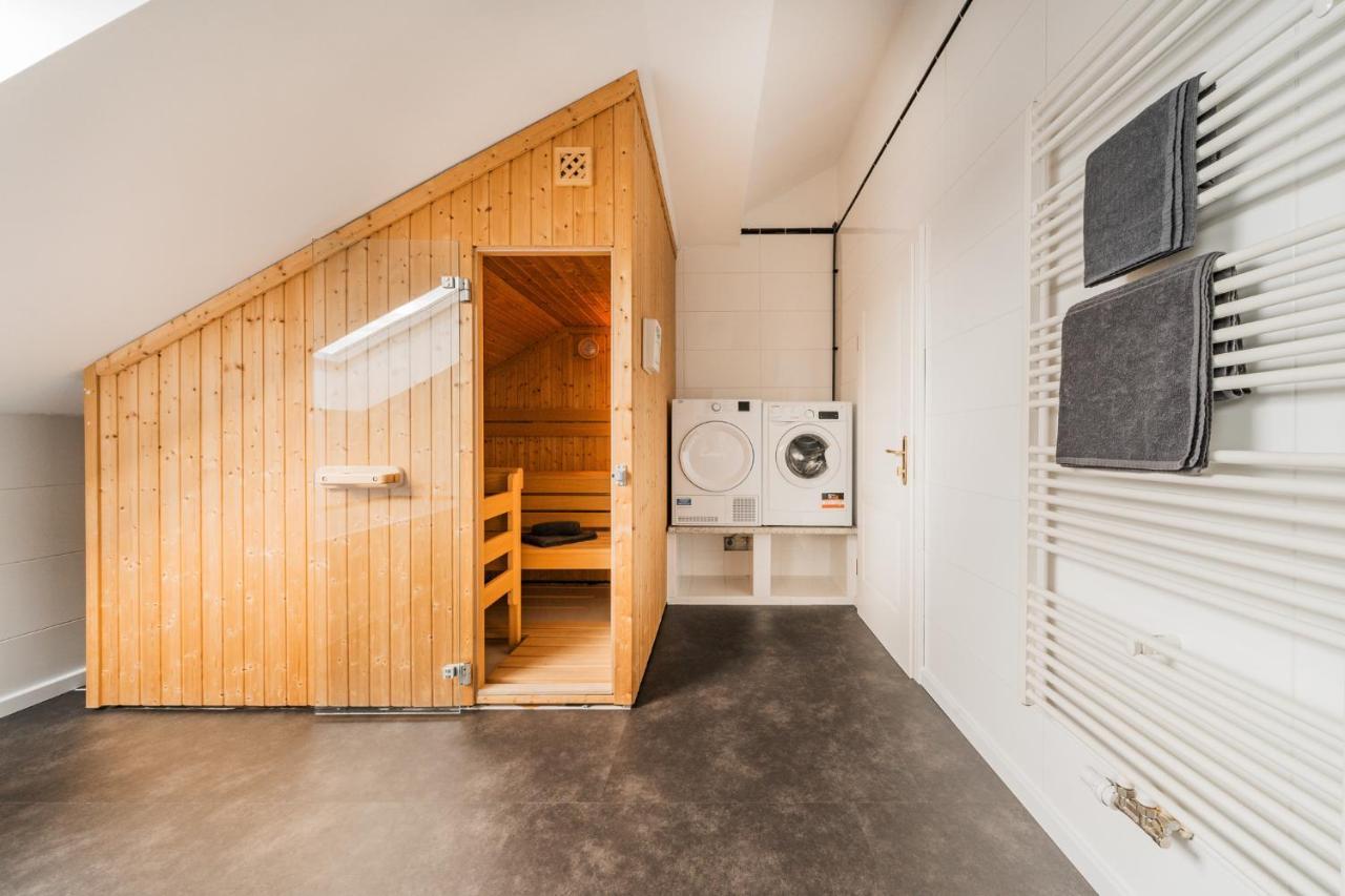 Penthouse Apartment - Sauna - Terrasse - Kamin - Ac Βιέννη Εξωτερικό φωτογραφία