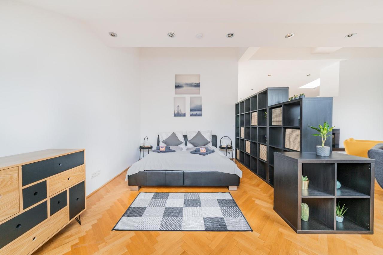 Penthouse Apartment - Sauna - Terrasse - Kamin - Ac Βιέννη Εξωτερικό φωτογραφία