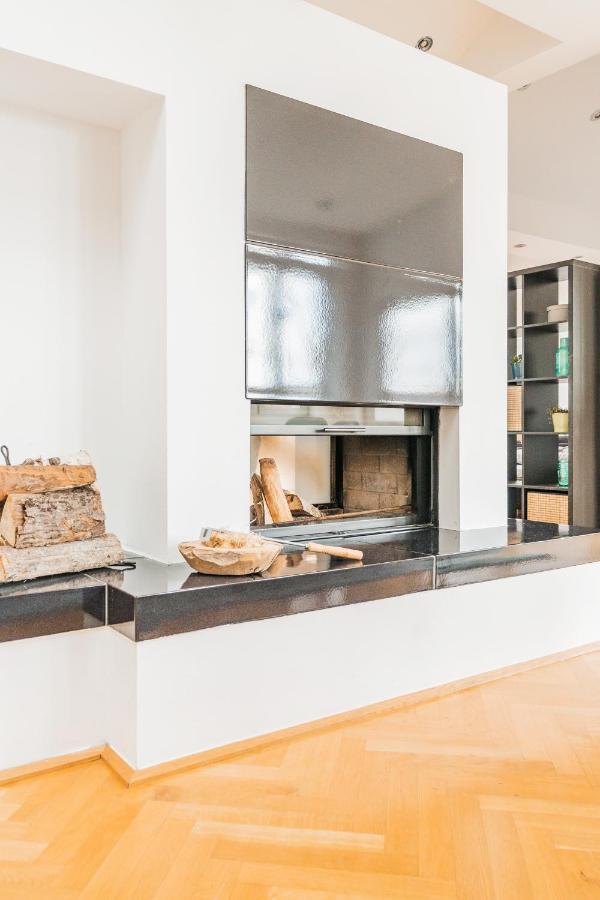 Penthouse Apartment - Sauna - Terrasse - Kamin - Ac Βιέννη Εξωτερικό φωτογραφία